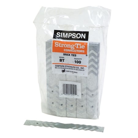 Simpson Strong-Tie 22 Gauge Brick Ties- 100PK 197008